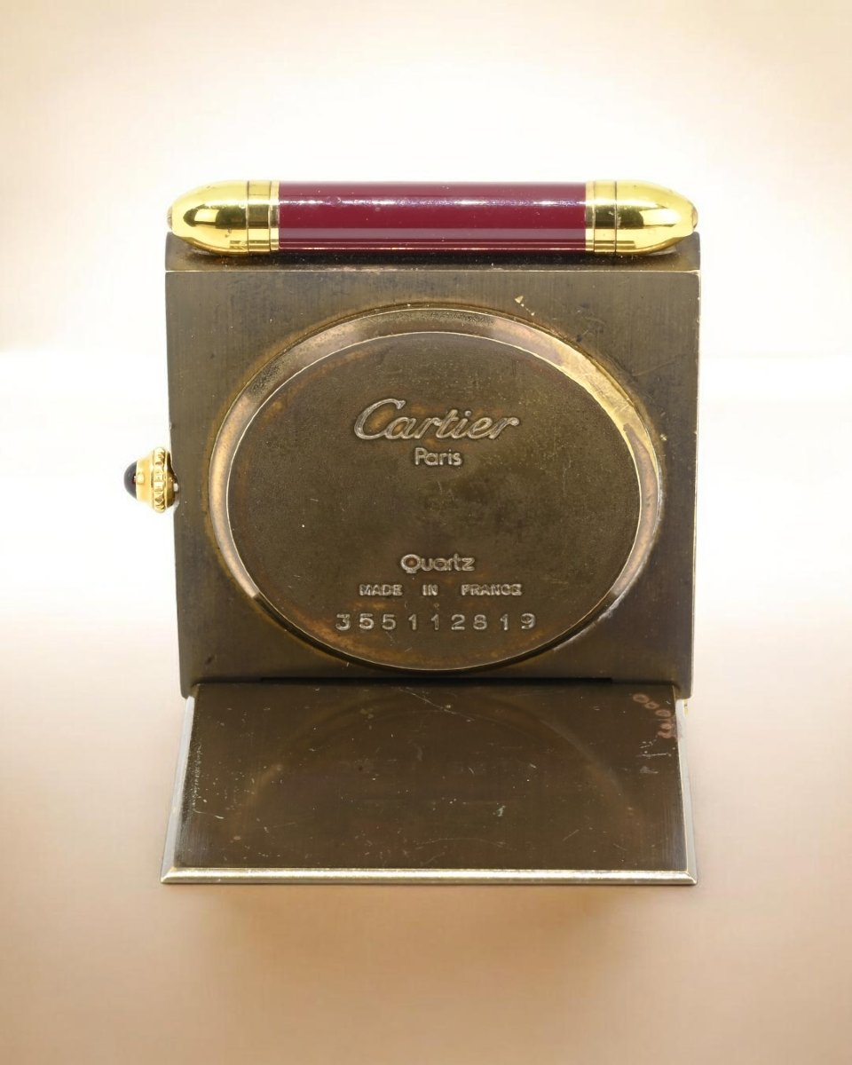 Cartier - Orologio Da Tavolo - Francia Anni 70-photo-3